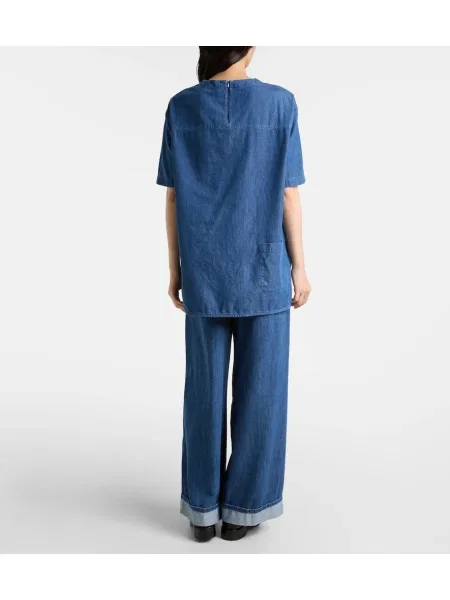 Top 's Max Mara albastru