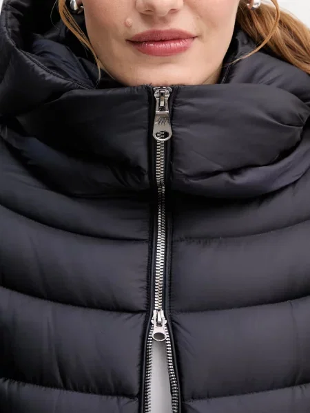 Пухова куртка Hetrego HANNA зимова oversize синій