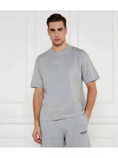 Guess Jeans Póló | Oversize fit szürke