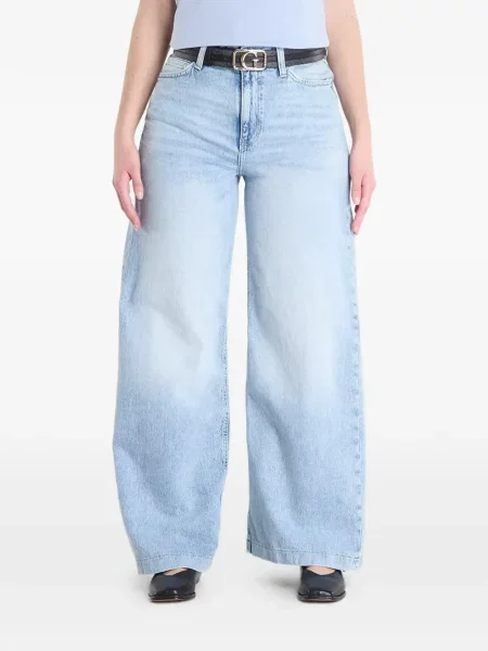 Blugi cu picior larg Guess albastru