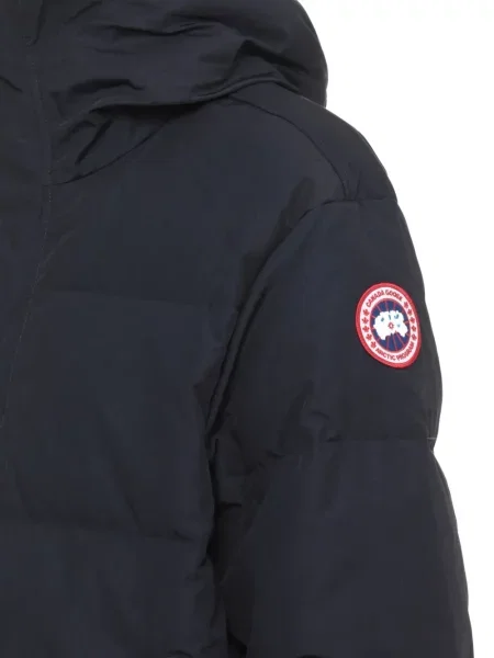 Palton Canada Goose cu glugă albastru