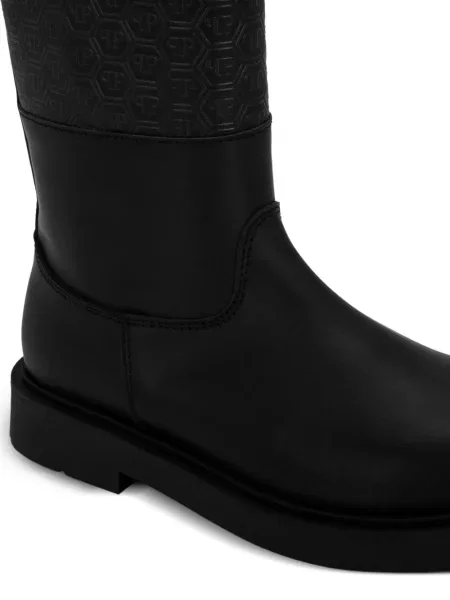 Buty do kostki dziecięce Philipp Plein czarne