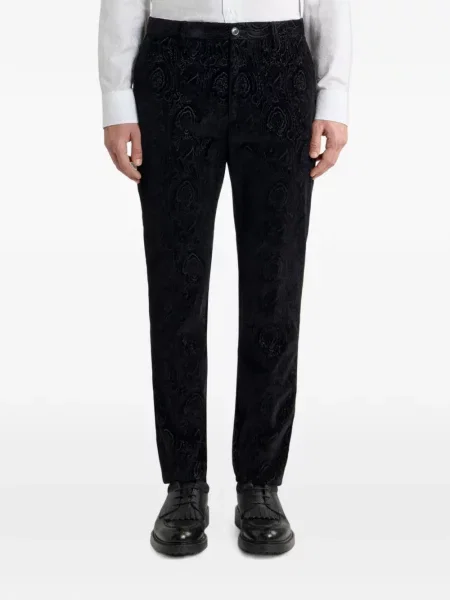 Pantaloni Etro de catifea negru