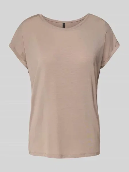 T-shirt o kroju regular fit z mieszanki lyocellu model ‘AVA’ Vero Moda
