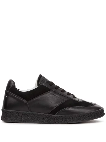Sneakerși Mm6 Maison Margiela din piele negru
