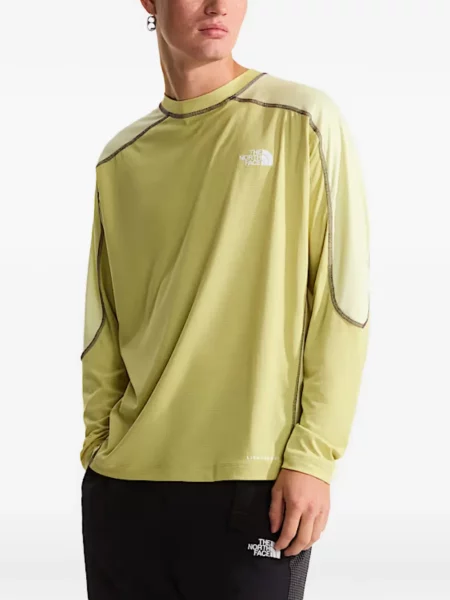 Tricou The North Face cu imagine galben