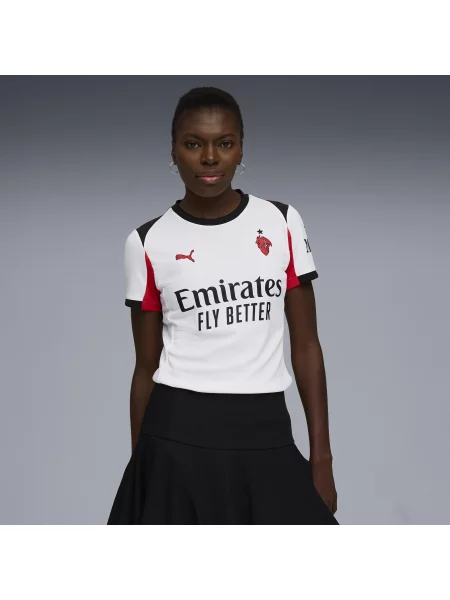 Koszulka wyjazdowa AC Milan PUMA biała