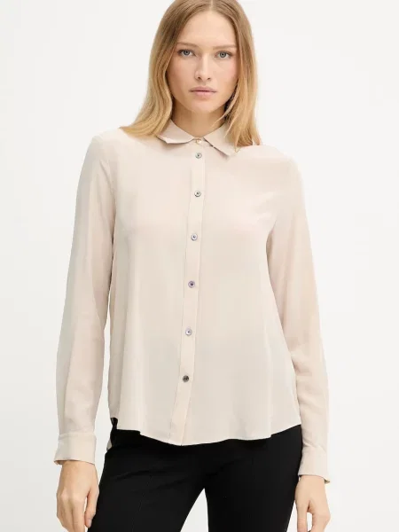 Pinko cămașă de mătase bej