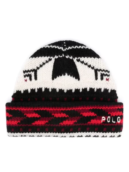 Căciulă Polo Ralph Lauren de lână negru