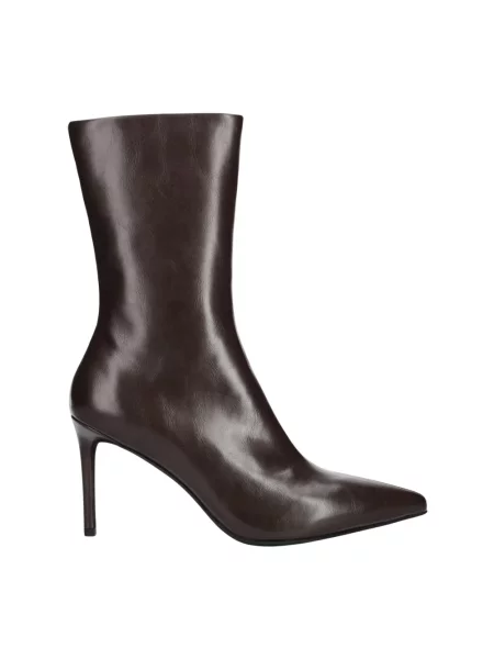 Botki Jeffrey Campbell skórzane brązowe