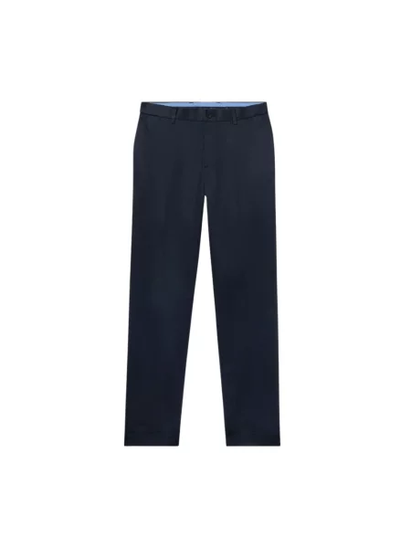 Spodnie Brooks Brothers ze stretchu niebieskie