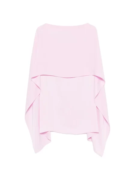 Шал Alberta Ferretti с драперии розово