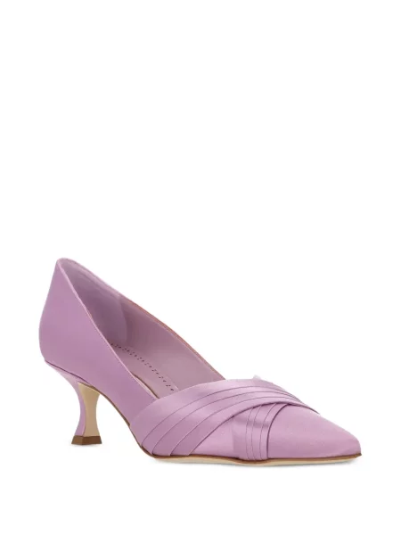 Pantofi cu toc Manolo Blahnik violet
