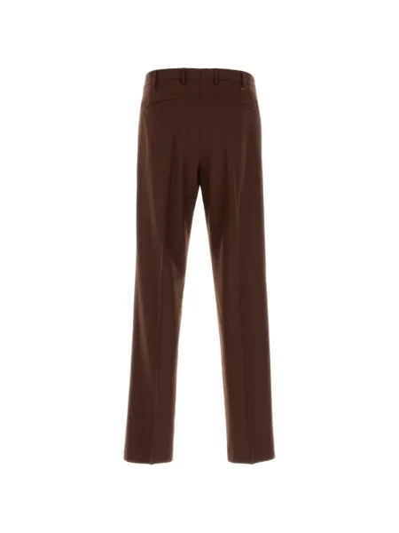 Pantaloni Pt Torino de lână maro