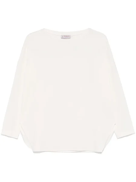 Bluzka Alberto Biani z krepy biała