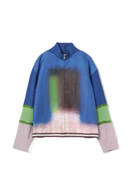 Geacă Undercover cu bretele albastru