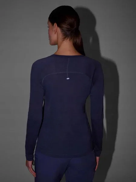 LONGSLEEVE 4F TREKKINGOWY SZYBKOSCHNĄCY Z WEŁNĄ MERINO szary