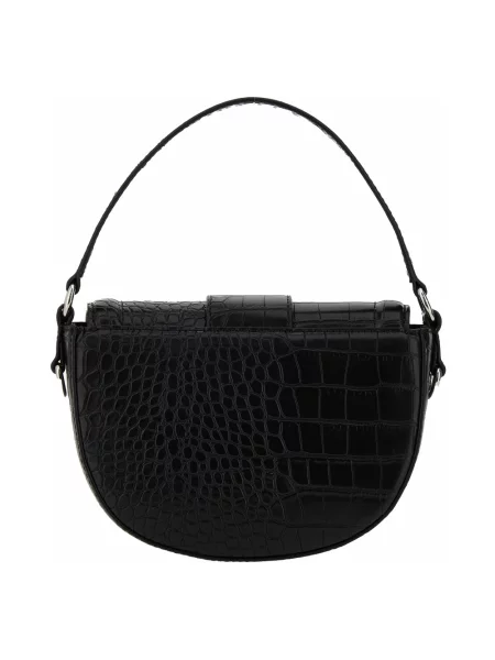 Shopperka Versace Jeans Couture skórzana czarna