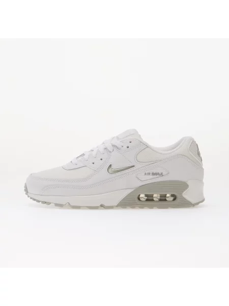 Sneakers Nike Air Max 90 White/ Photon Dust-Lt Smoke Grey EUR alb