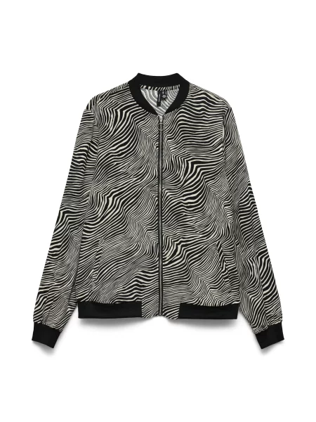 VERO MODA Átmeneti dzseki VMCoco ekrü fekete