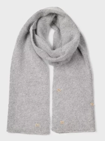 Шарф Twinset сірий