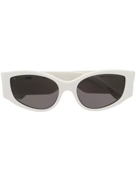 Ochelari de soare Balenciaga Eyewear cu imagine alb