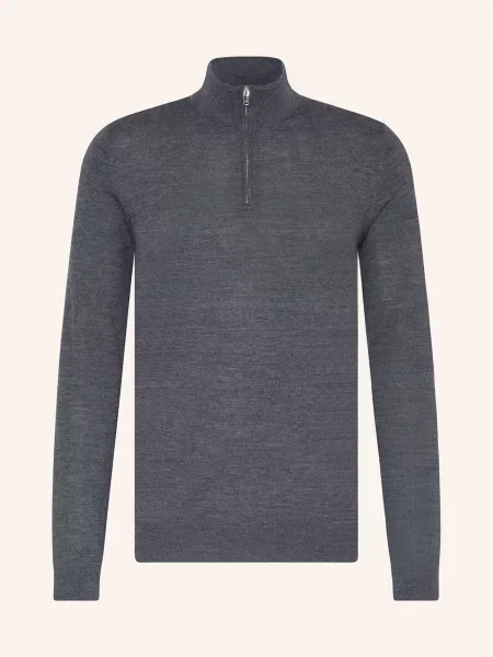 Reiss Svetr Troyer Blackhall šedá