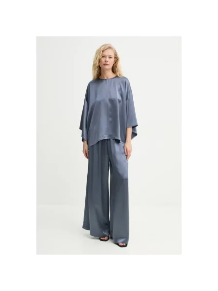 Bluzka By Malene Birger niebieska