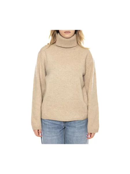 Sweter z golfem Elvine szary