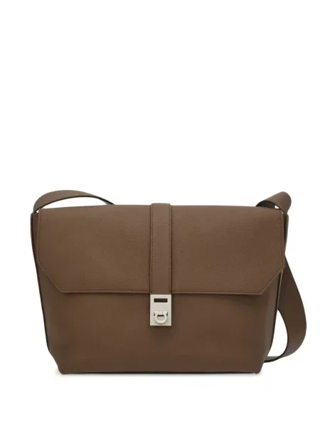 Geantă crossbody Ferragamo din piele maro