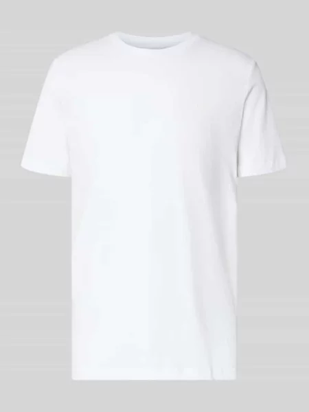 T-shirt o kroju regular fit z czystej bawełny S.oliver Red Label biała