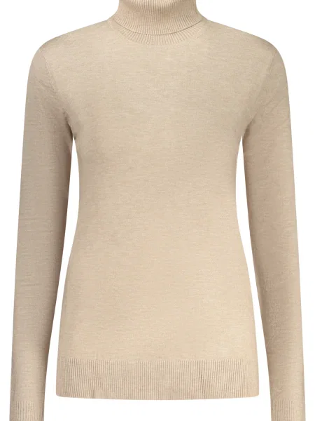 Pulover Norway 1963 cu guler înalt bej