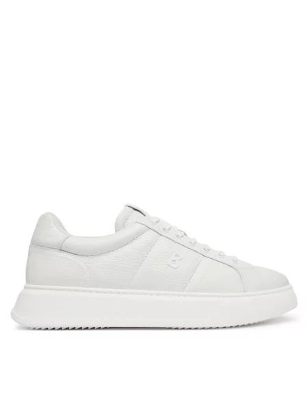 Sneakersy Bogner białe