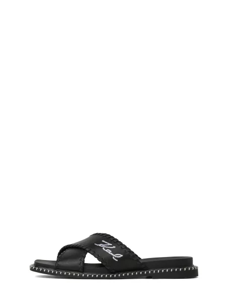 Karl Lagerfeld Šľapky Kleo' čierna