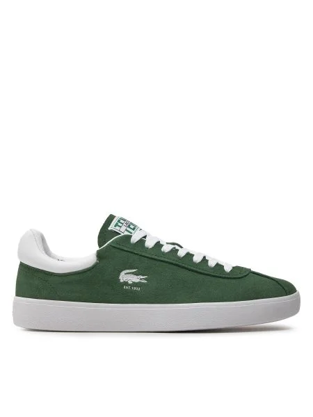 Lacoste Sneakers Court | piele întoarsă verde