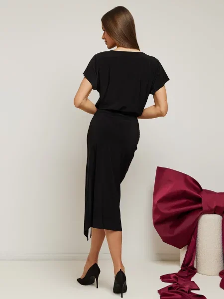 Rochie midi Made Of Emotion negru