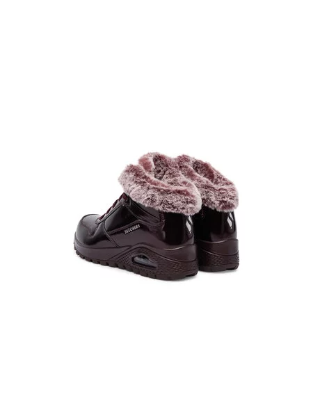 Skechers Škornji Uno Rugged Bordo rdeča