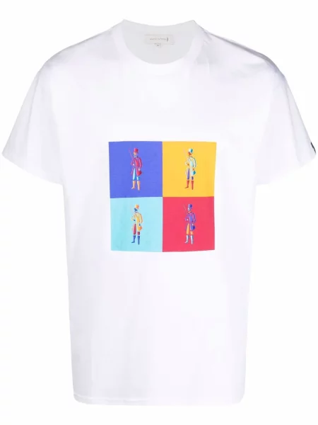 Tricou Mackintosh cu imagine alb