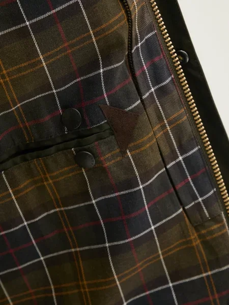 Barbour hosszú dzseki férfi zöld