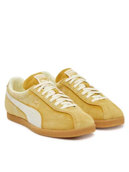 Semišové sneakers boty Puma Brasil The NeverWorn V žlutá