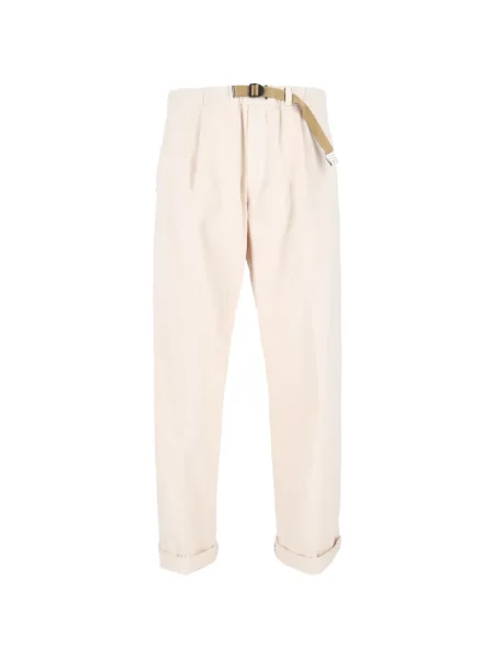 Cu centură pantaloni White Sand alb