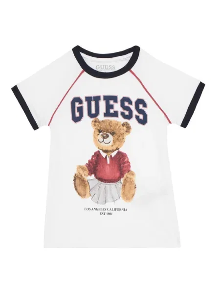 Guess Tricou alb