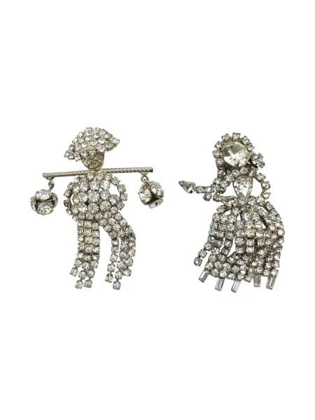 Брошка Jennifer Gibson Jewellery сребристо