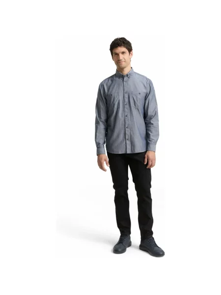 Koszula Tom Tailor casual niebieska