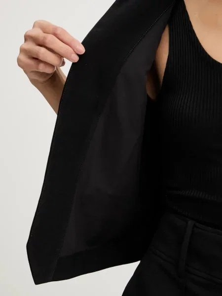 Безрукавка G-Star однобортна чорний