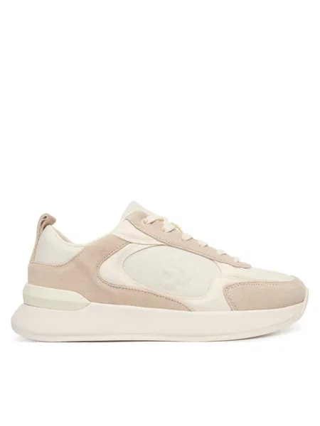 BOSS Sneakers B Icon Écru negru