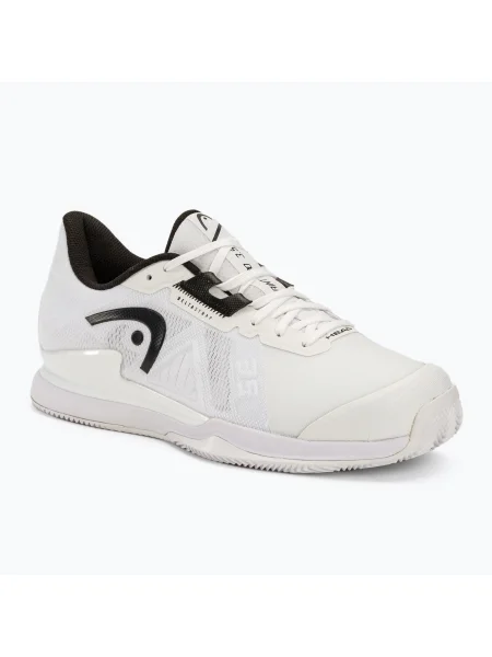 Мъжки обувки за тенис HEAD Sprint Pro Clay white/black бяло