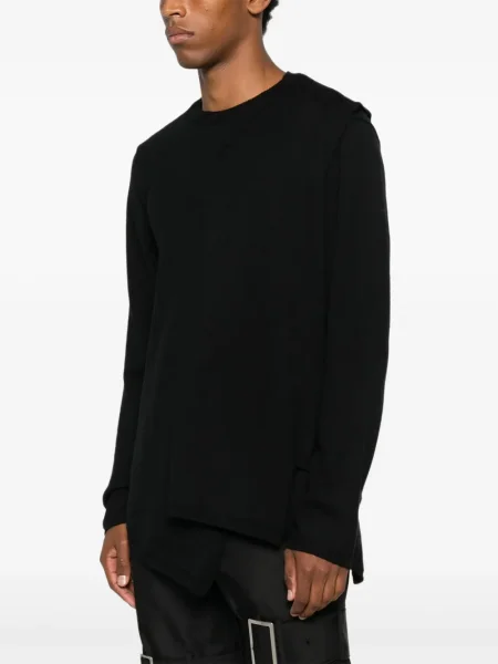 Zavinovací svetr Comme Des Garçons Shirt černý