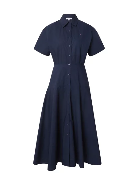 TOMMY HILFIGER Rochie tip bluză bleumarin