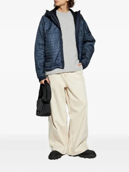 Geacă Stone Island cu strasuri albastru